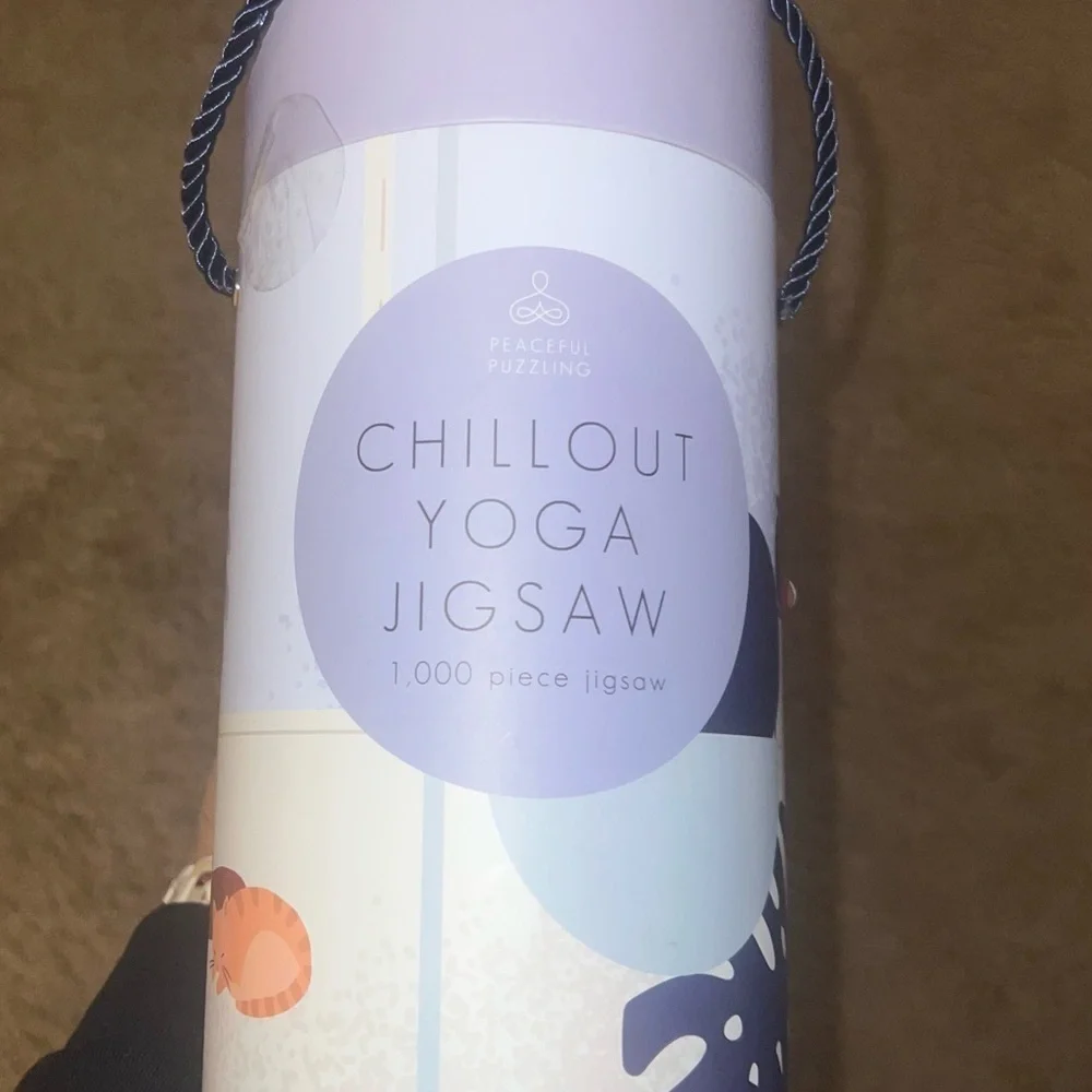 Peaceful Puzzling Chillout Yoga Jigsaw Puzzle 1000 Pieces NIB